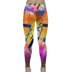 Lightweight Velour Classic Yoga Leggings 