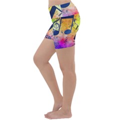 Lightweight Velour Yoga Shorts 