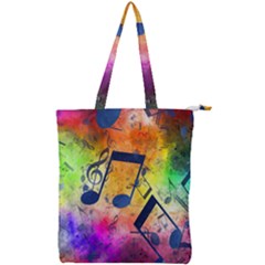 Double Zip Up Tote Bag 