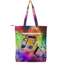 Double Zip Up Tote Bag 