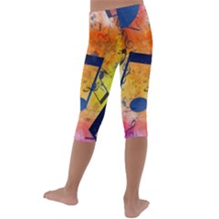 Kids  Lightweight Velour Capri Leggings  