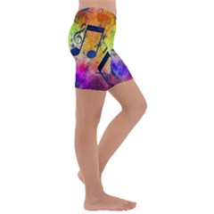 Kids  Lightweight Velour Capri Yoga Leggings 