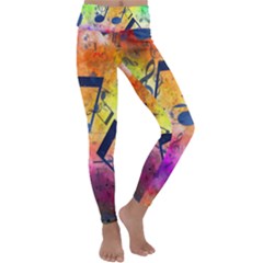 Kids  Lightweight Velour Classic Yoga Leggings 