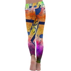 Kids  Lightweight Velour Classic Yoga Leggings 