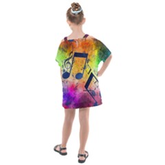 Kids  One Piece Chiffon Dress 