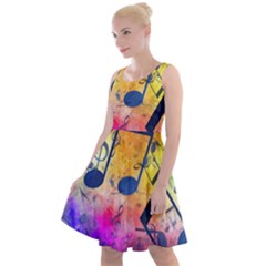 Knee Length Skater Dress 