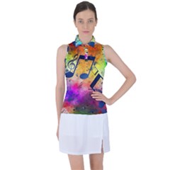 Women s Sleeveless Polo T-Shirt 