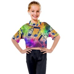 Kids Mock Neck T-Shirt 