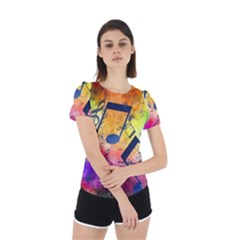 Back Cut Out Sport T-Shirt 