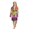 Kids  Long Sleeve Velvet Lounge Robe 