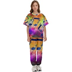 Kids  T-Shirt and Pants Sports Set 