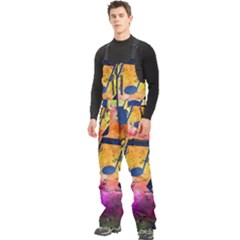 Men s Front Zip Ski And Snowboard Bib Pants 