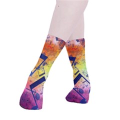 Smooth Crew Length Tube Socks 