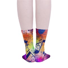 Smooth Crew Length Tube Socks 