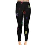 Numbers, Math, Keyboard Everyday Leggings 