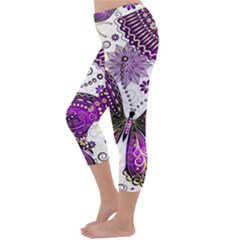 Capri Winter Leggings  Back