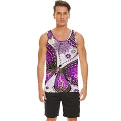 Men s Wide Collar Tank Top 