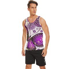 Men s Wide Collar Tank Top 