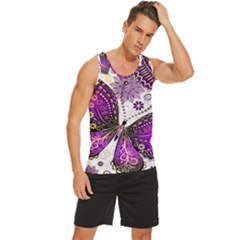 Men s Wide Collar Tank Top 