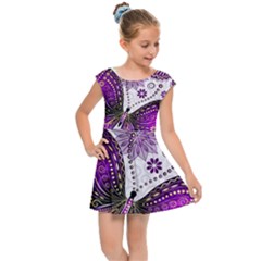 Kids  Cap Sleeve Dress 