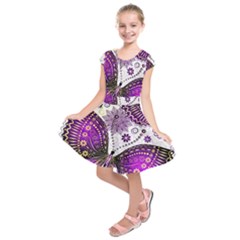 Kids  Short Sleeve Dress 