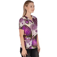 Women s V-Neck Scrub Top 