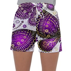 Women s Satin Sleepwear Shorts 