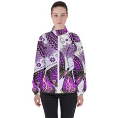 Women s High Neck Windbreaker 