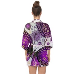 Half Sleeve Chiffon Kimono 