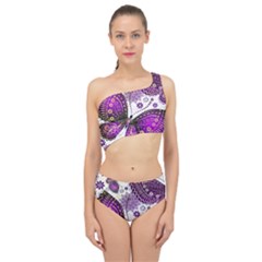 Spliced Up Two Piece Swimsuit 