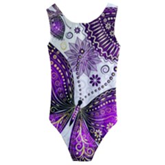 Kids  Cut-Out Back One Piece Swimsuit 