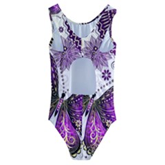 Kids  Cut-Out Back One Piece Swimsuit 