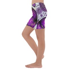 Kids  Lightweight Velour Capri Yoga Leggings 