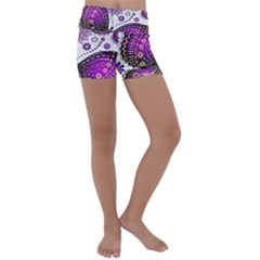 Kids  Lightweight Velour Yoga Shorts 