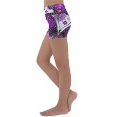 Kids  Lightweight Velour Yoga Shorts 