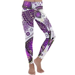 Kids  Lightweight Velour Classic Yoga Leggings 