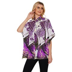 Women s Batwing Button Up Shirt 