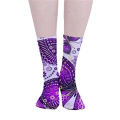 Smooth Crew Length Tube Socks 