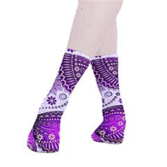 Smooth Crew Length Tube Socks 