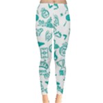 Real Madrid, Background, Pattern, Sport Everyday Leggings 