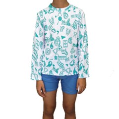 Kids  Long Sleeve Swimwear 