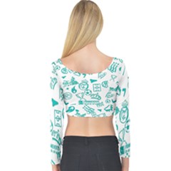 Long Sleeve Crop Top 