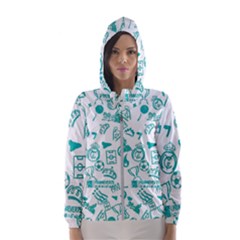 Women s Hooded Windbreaker 