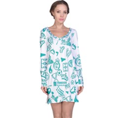 Long Sleeve Nightdress 