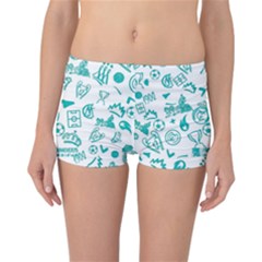 Reversible Boyleg Bikini Bottoms Outside Front