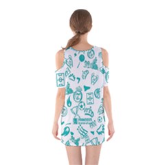 Shoulder Cutout One Piece Dress 