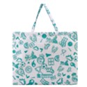 Zipper Large Tote Bag 