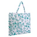 Zipper Large Tote Bag 