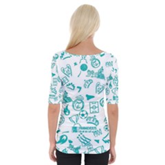 Wide Neckline T-Shirt 