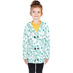 Kids  Double Breasted Button Coat 